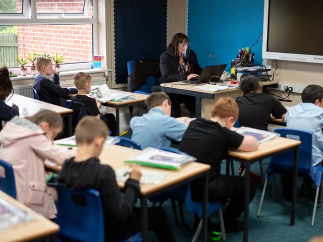 Primary school pupils may be too young for some types of sex education, Hayley Matthews says (Picture: Oli Scarff/AFP via Getty Images)