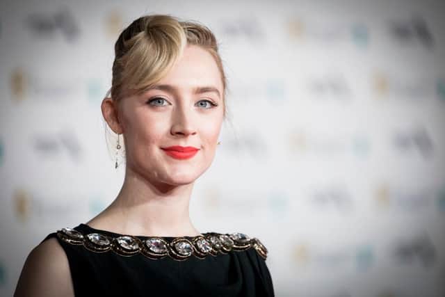 Saoirse Ronan has been filming the big-screen adaptation of Amy Liptrot's book The Outrun in Scotland. Picture: Tristan Fewings/Getty Images
