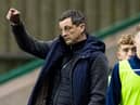 Hibs boss Jack Ross was pleased with his team's performance.