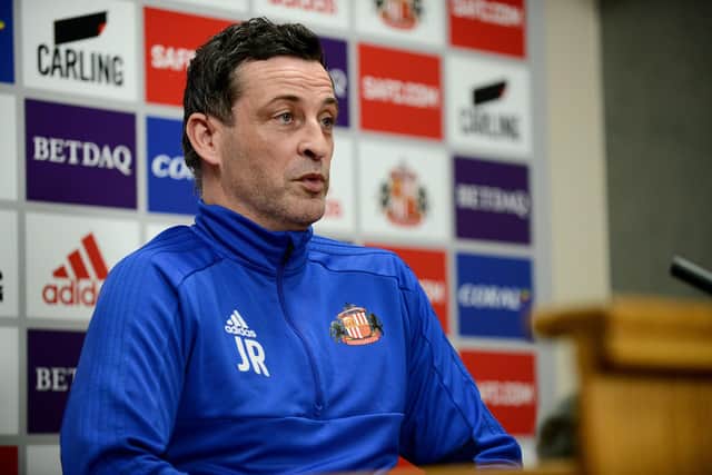 Jack Ross has no regrets from his time on Wearside. Picture by FRANK REID