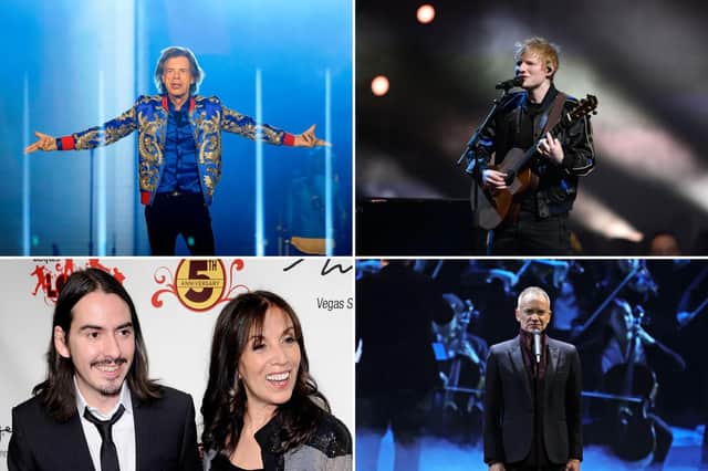 Some of the famous musicians who have made the Sunday Times Rich List 2022.