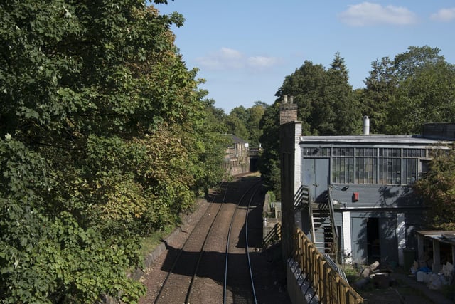 The disused Newington station, pictured in 2015, more than four decades after its closure.