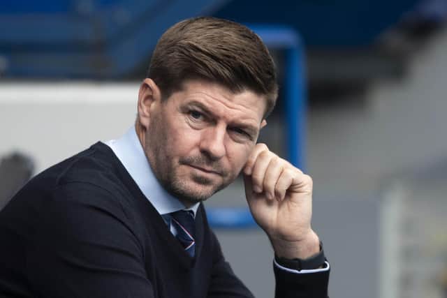 Steven Gerrard is the early front-runner to take over as Rnagers manager. Picture: Craig Foy / SNS