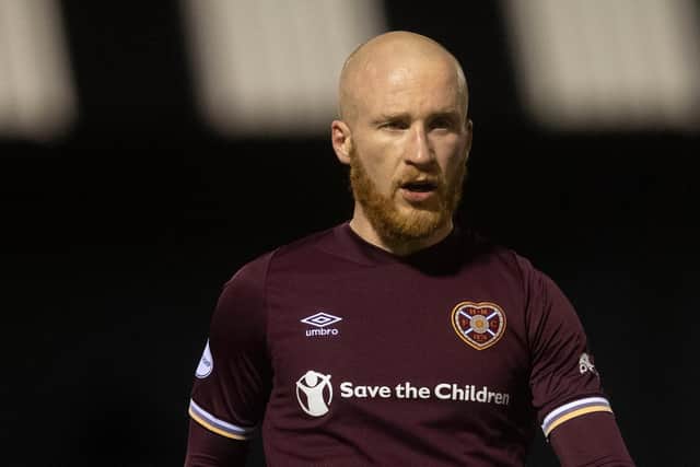 Hearts striker Liam Boyce is about to become a father for the second time.