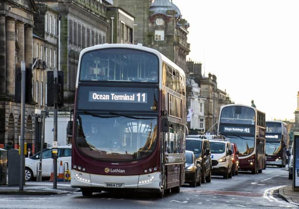 New changes from Lothian include an introduction of additional morning journeys on most services to provide additional capacity for key workers (Photo: Lisa Ferguson).