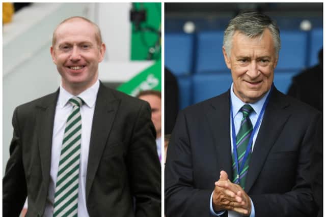 Michael Nicholson and Ron Gordon will sit on the SPFL board for season 2022-23. (Pics SNS)