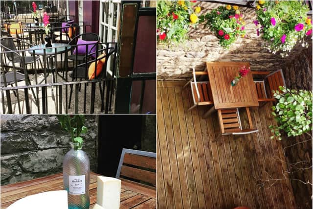 Stac Polly owner Mark Galloway has opened a new gin garden. Pic: Stac Polly Instagram
