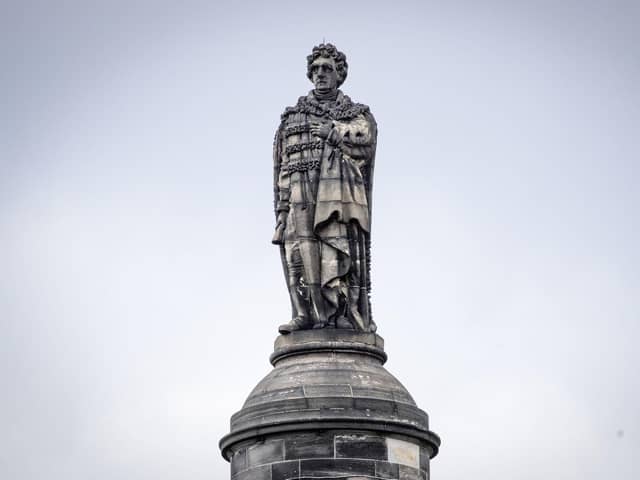 The statue commemorating Henry Dundas in St Andrew Square, Edinburgh. (Picture: Jane Barlow/PA Wire)