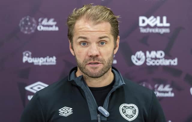 Hearts boss Robbie Neilson is looking to get his side off to a flyer in the Europa Conference League.