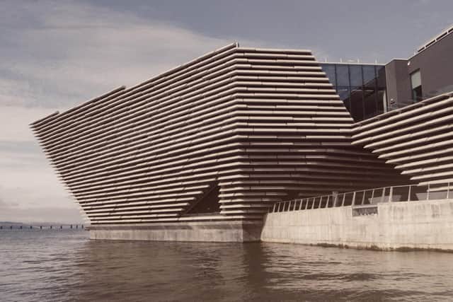 V&A Dundee opened to the public three years ago this week.