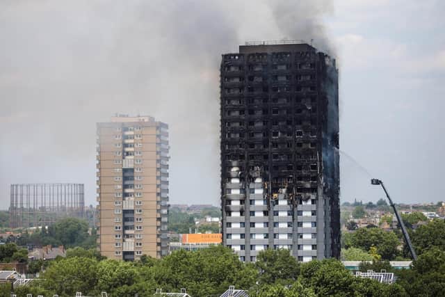 Deadly cladding was identified in the aftermath of the Grenfell Tower tragedy
