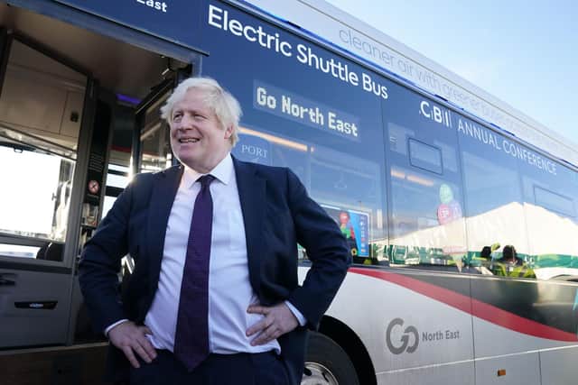 Prime Minister Boris Johnson has dropped plans for a bridge between Scotland and Nothern Ireland. Angus Robertson is not surprised. PIC: Getty.