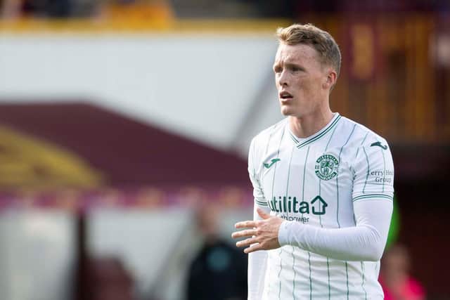 Jake Doyle-Hayes has impressed for Hibs so far this season