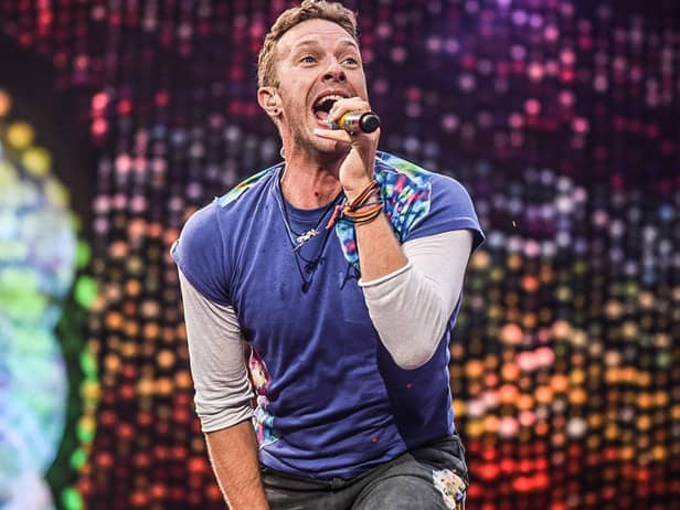 Coldplay at Hampden (Pic: Callum Buchan)