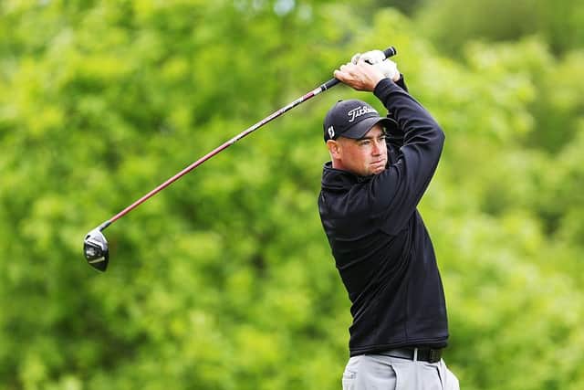 Tim Poyser was still trying to carve out a playing career when he played in a qualifier for PGA Assistants' Championship at Auchterarder in 2014 before turning his attention to becoming a full-time caddie. Picture: Ian MacNicol/Getty Images.