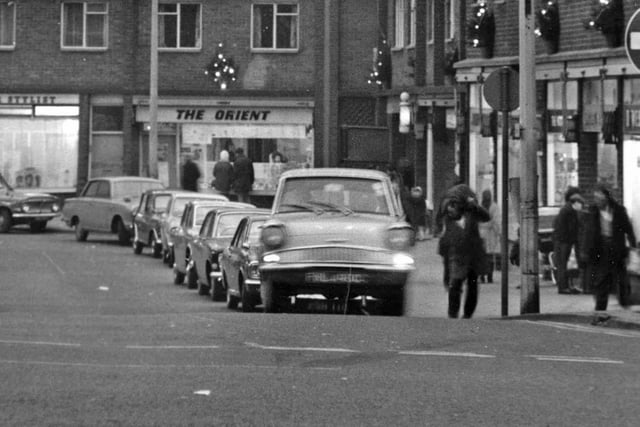 Another view of New Green Street in 1968.