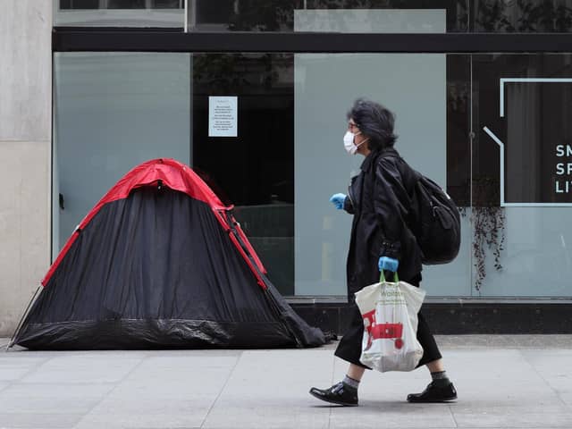 Scotland has the worst homeless death rate in the UK picture: PA/Yui Mok