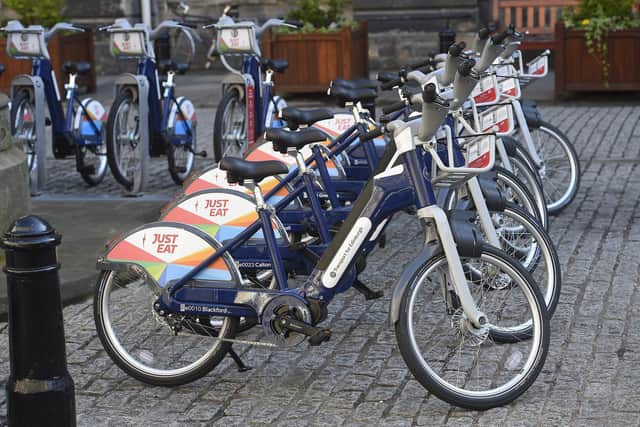 The Just Eat cycle hire scheme should not be given millions that would be better spent on priorities like helping homeless people (Picture: Greg Macvean)