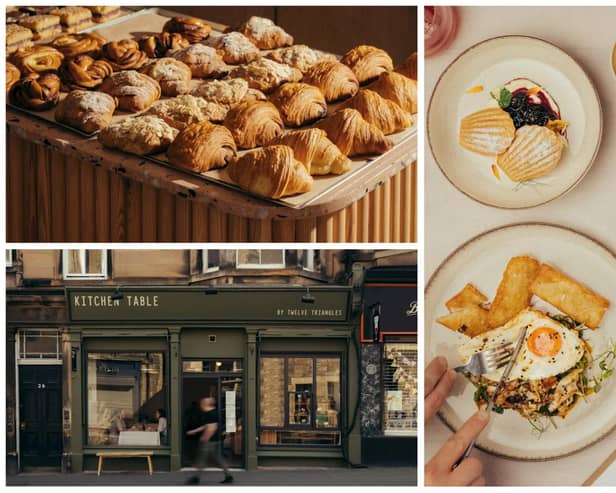 Located on the site formerly housing the Twelve Triangles bakery on Easter Road, Kitchen Table by Twelve Triangles is now open.