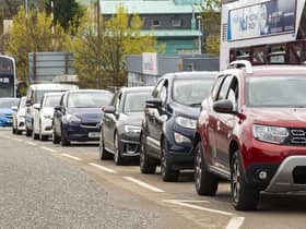 Ministers have set a target of reducing traffic by 20 per cent by 2030 to cut carbon emissions. Picture: Lisa Ferguson