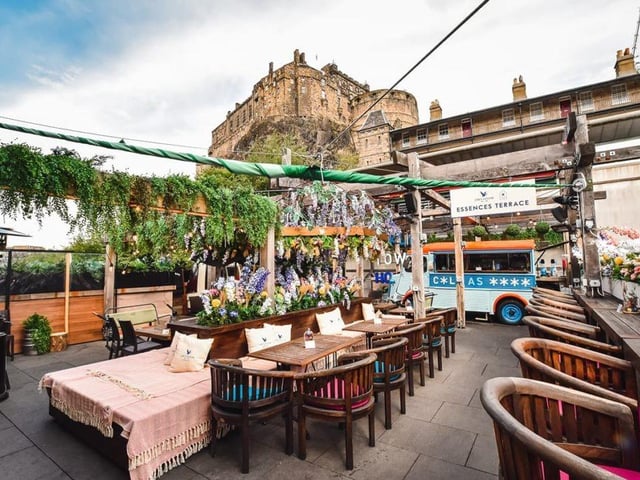This stunning venue in the Grassmarket, which has just been named as having one of the best rooftop bars in all of Europe, will be showing the match live.