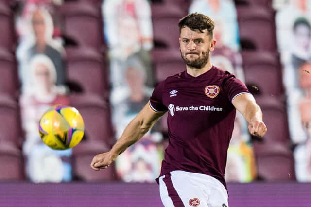 Hearts boss Robbie Neilson has been hugely impressed with Craig Halkett. Picture: SNS