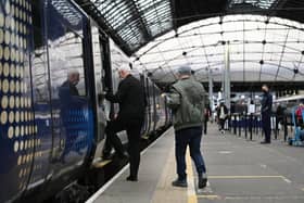 ScotRail had planned to increase services to cope with expected increased passenger numbers during the COP26 conference. Picture: John Devlin