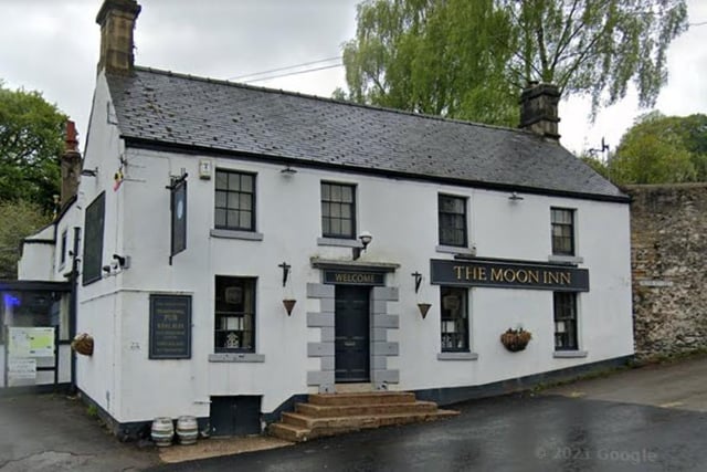 The Moon Inn, High Street, Stoney Middleton, Hope Valley, S32 4TL. Rating: 4.5/5 (based on 427 Google Reviews). "Dog friendly staff and huge, tasty portions - what a blessing!"