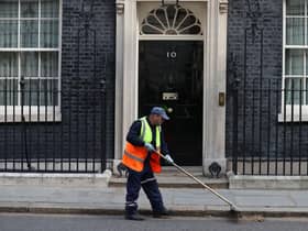 Some Downing Street staff failed to behave nicely to the cleaners who cleared up after their lockdown-breaking parties (Picture: Daniel Leal/AFP via Getty Images)