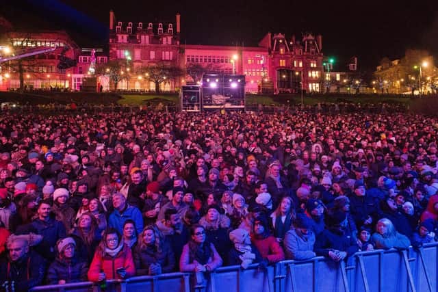 New Year revellers in Edinburgh won't be enjoying Concert in the Gardens this year.