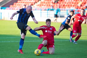 Live coverage of the Premier Sports Cup clash between Stirling Albion and Hearts at Forthbank Stadium. Picture: SNS