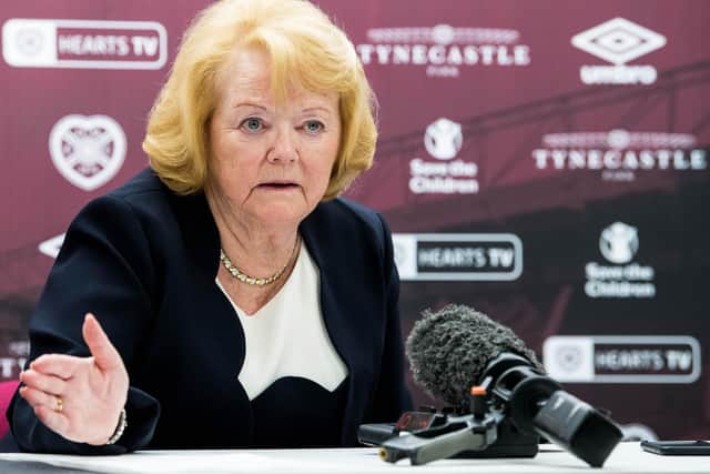 Hearts owner Ann Budge is prepared for a legal fight.