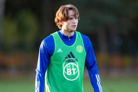 Aaron Pressley will be looking to fill the void left by Fraser Hornby in attack for Scotland Under-21s