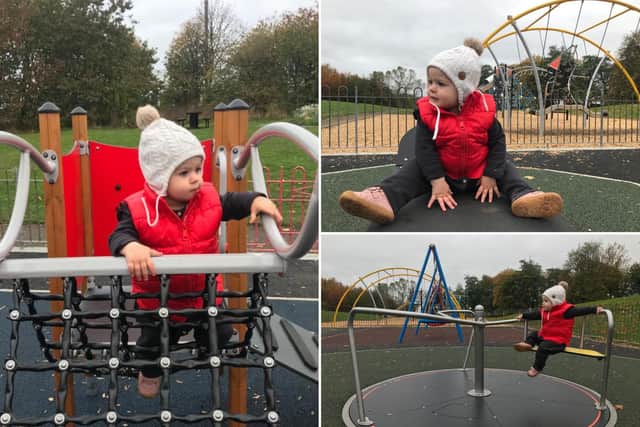 Children can enjoy the new playpark in Edinburgh's Portobello