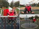 Children can enjoy the new playpark in Edinburgh's Portobello