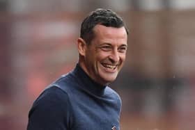 Hibs manager Jack Ross has had plenty to smile about this season as his side chase the league and cup targets they set themselves at the start of the campaign. Photo by Ross Parker / SNS Group