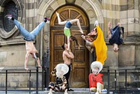 Ukrainian and Czech circus artists performed at the McEwan Hall during last year's Edinburgh Festival Fringe (Picture: Lisa Ferguson)