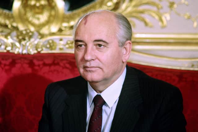 Mikhail Gorbachev charmed the crowd at the McEwan Hall