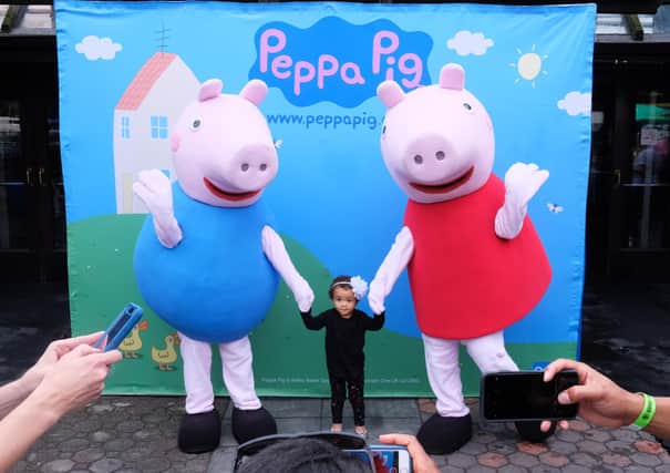 Peppa Pig was quickly free of chickenpox after a visit from the cartoon doctor (Picture: Nicholas Hunt/Getty Images for Good Plus Foundation)