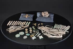 pieces from the 10th-century treasure trove, known as the Galloway Hoard, which was found by a metal detectorist in a field in Dumfries and Galloway in 2014 and acquired by NMS in 2017, will go on display in an exhibition next year.