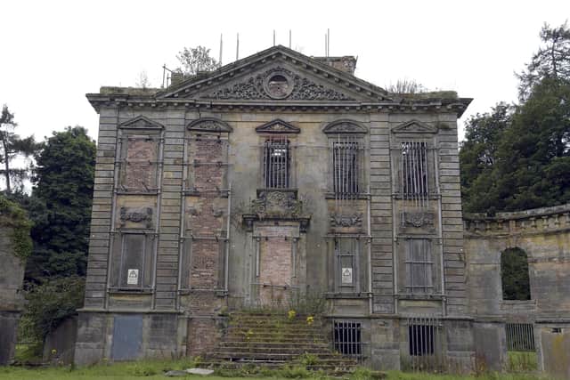 Mavisbank House dates back to 1723 but was devastated by fire in 1973