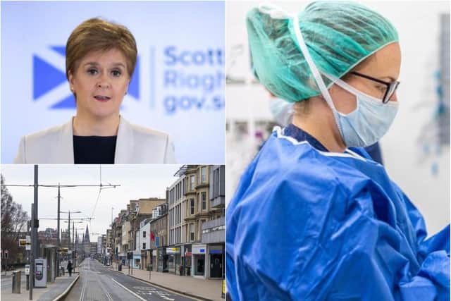 Nicola Sturgeon set out how Scotland will move out of lockdown today.