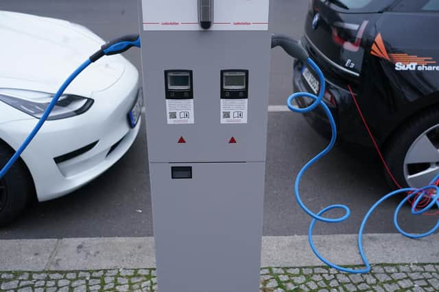 The AA is calling for public charge points for electric vehicles to be made safer and include space for wheelchair users
