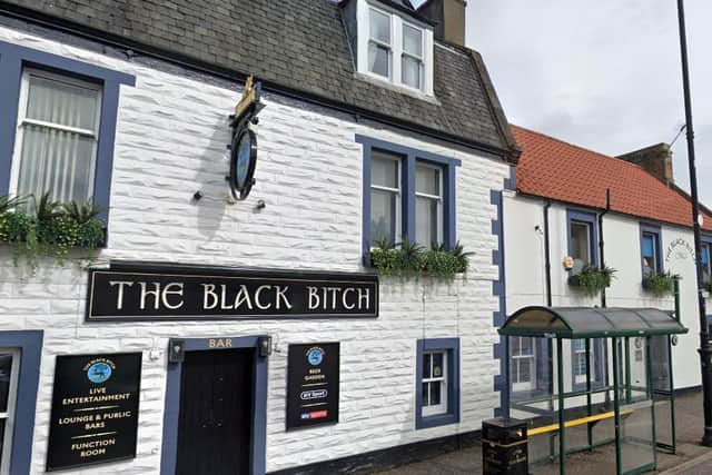 Google maps image of The Black Bitch pub