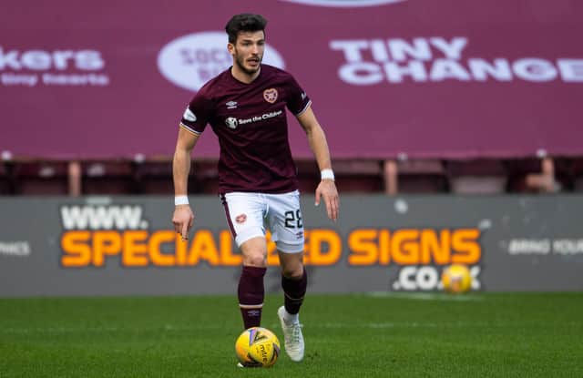 Mihai Popescu was told this summer he was surplus to requirements at Tynecastle. Picture: SNS
