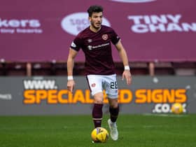 Mihai Popescu was told this summer he was surplus to requirements at Tynecastle. Picture: SNS