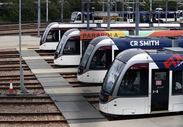 A report will be presented to today’s transport committee about City of Edinburgh Council’s response to Lord Hardie’s findings in the Tram Inquiry (Picture: Lisa Ferguson)
