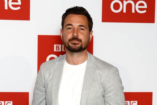 Martin Compston hits back at claims he doesn't pay taxes saying he has paid over £250,000 since last July (Photo by John Phillips/Getty Images)