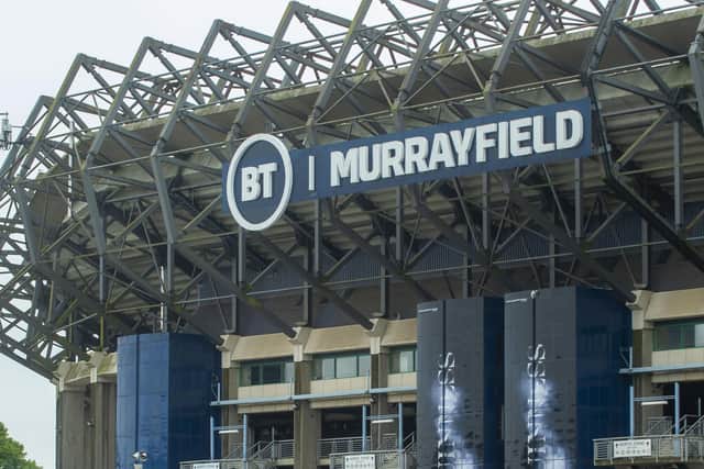 Fans are being urged to plan ahead and allow plenty time to get to Murrayfield in time for Saturday's game.  Picture: Lisa Ferguson.
