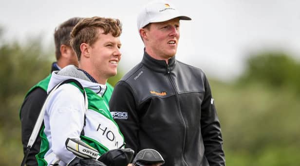 Darren Howie has caddied for brother Craig and is looking forward to extending the family's golf interests in 2022. (Photo by Octavio Passos/Getty Images)